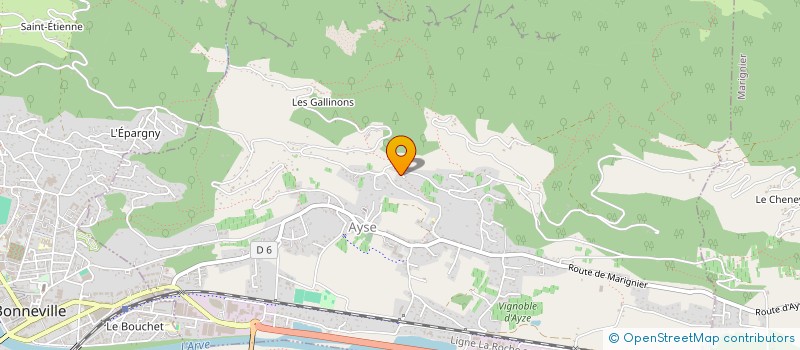 localisation de l'entreprise MADAME MARION GAUJARD  AYSE