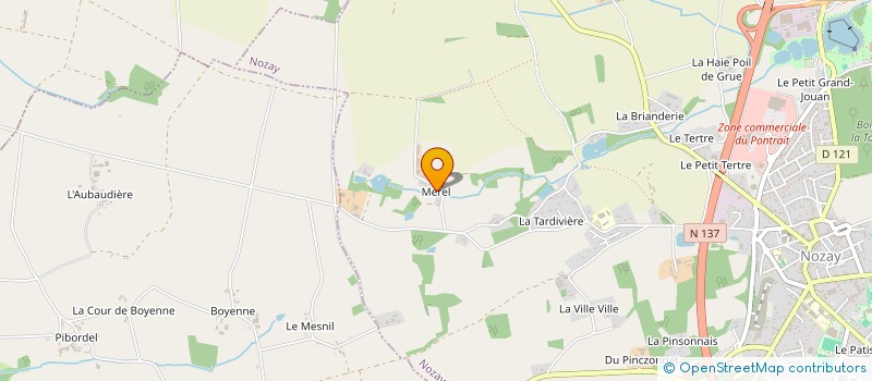 localisation de l'entreprise MADAME MARION GAULT  NOZAY