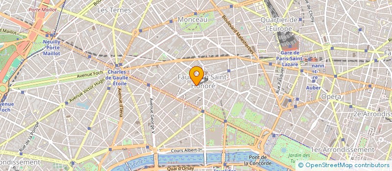 localisation de l'entreprise MADAME MARION GAULTIER DE CARVILLE  PARIS