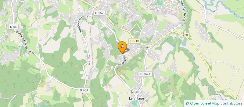 localisation de l'entreprise MADAME MARION GAUTHIER  JARDIN