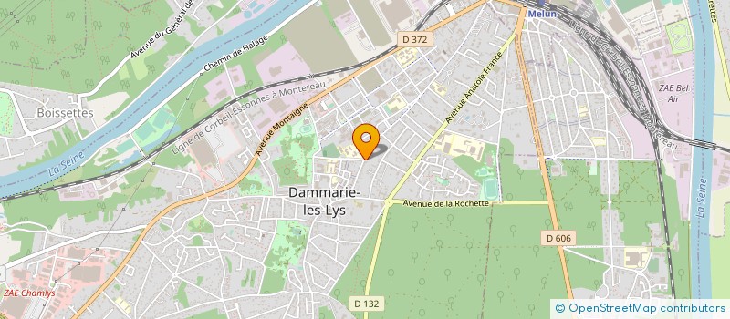 localisation de l'entreprise MADAME MARION GAUTIER à DAMMARIE-LES-LYS