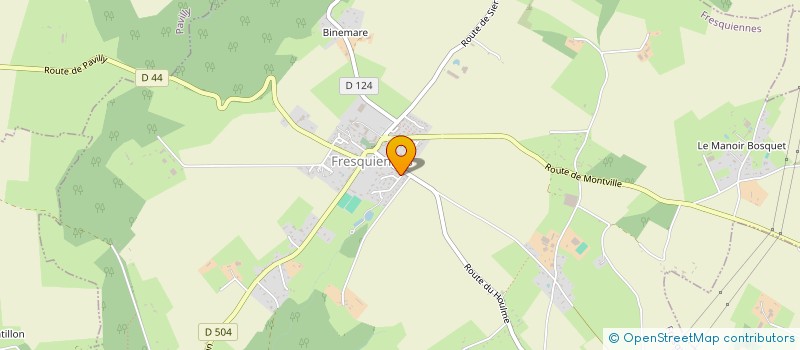 localisation de l'entreprise MADAME MARION GAUTIER  FRESQUIENNES