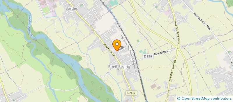 localisation de l'entreprise MADAME MARION GAZEAU  BOEIL-BEZING