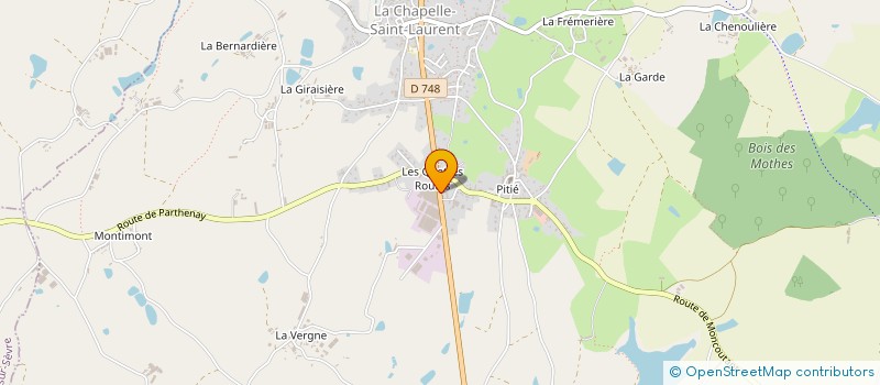 localisation de l'entreprise MADAME MARION GEAY  LE RETAIL