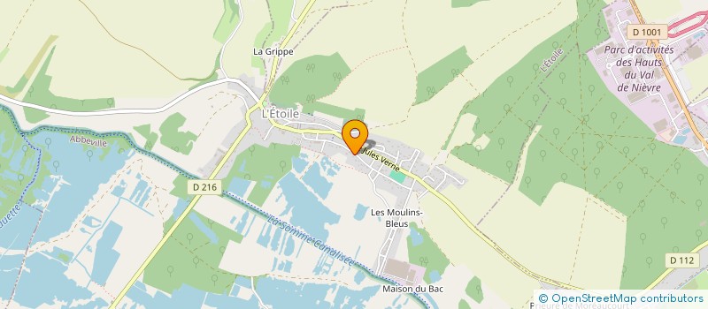 localisation de l'entreprise MADAME MARION GEET  L'ETOILE