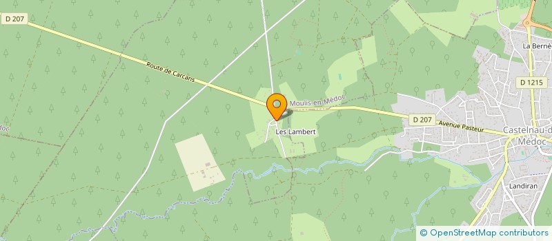 localisation de l'entreprise MADAME MARION GELOT  MOULIS-EN-MEDOC