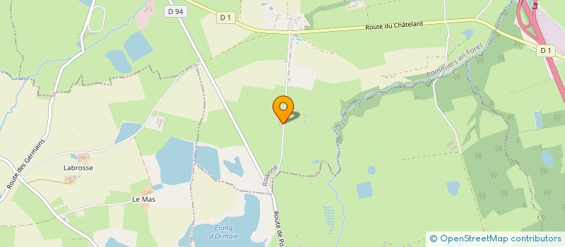 localisation de l'entreprise MADAME MARION GEREY  POMMIERS-EN-FOREZ