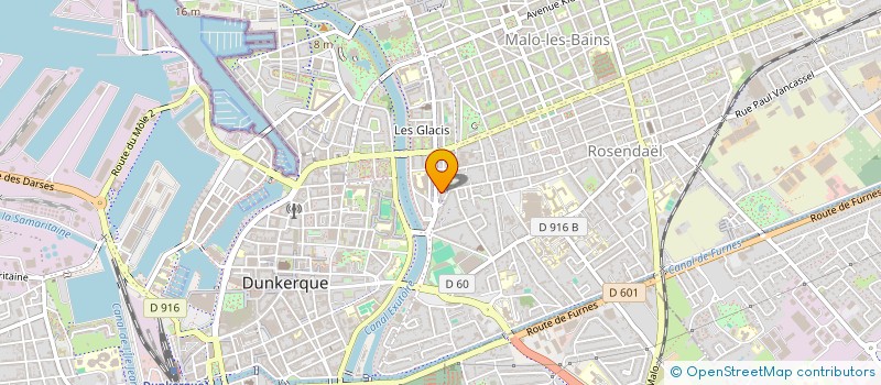 localisation de l'entreprise MADAME MARION GILLARD à DUNKERQUE