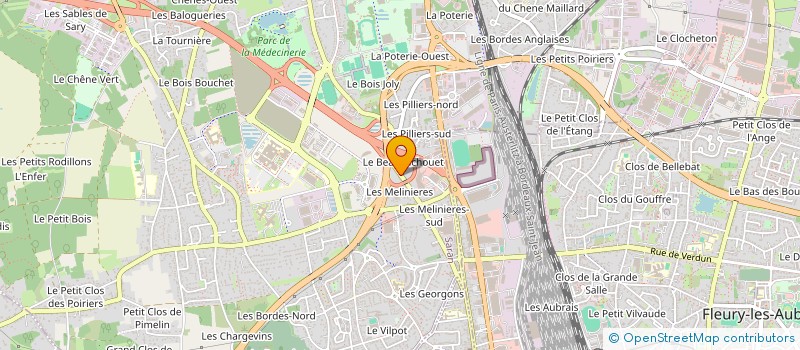 localisation de l'entreprise MADAME MARION GIMENEZ  SARAN