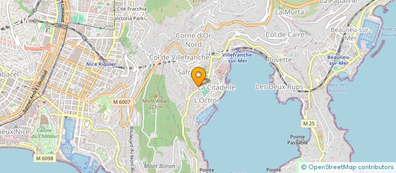 localisation de l'entreprise MADAME MARION GIOVANNETTI à VILLEFRANCHE-SUR-MER