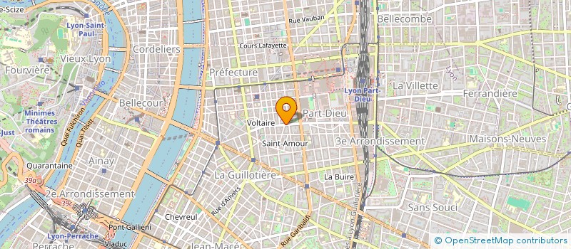 localisation de l'entreprise MADAME MARION GIRARD  LYON