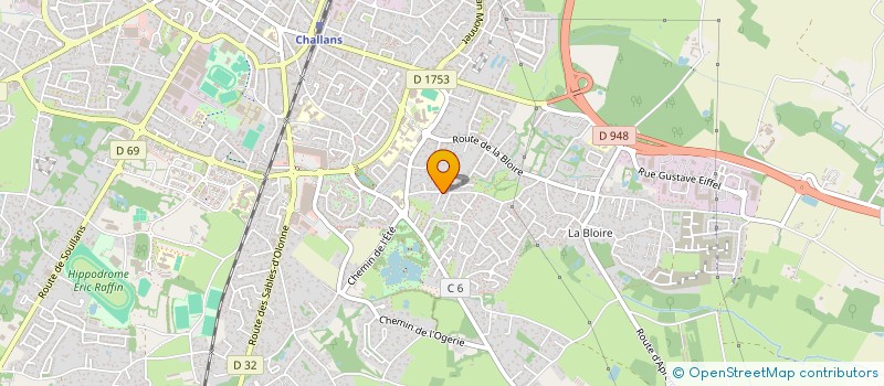 localisation de l'entreprise MADAME MARION GIRAUDEAU à CHALLANS