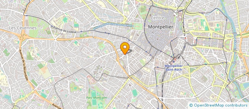 localisation de l'entreprise MADAME MARION GLEITZ à MONTPELLIER