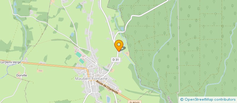 localisation de l'entreprise MADAME MARION GOFFETTE  ETEIGNIERES