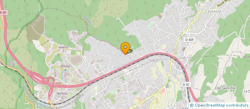 localisation de l'entreprise MADAME MARION GORNET  LA CIOTAT