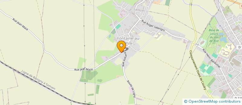 localisation de l'entreprise MADAME MARION GOSSELIN  FONTAINE-AU-PIRE