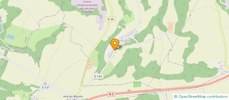 localisation de l'entreprise MADAME MARION GOUARD à ALLEMANT