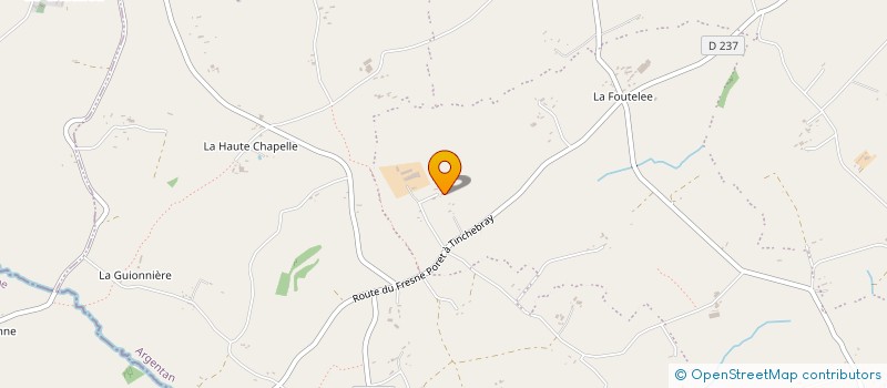 localisation de l'entreprise MADAME MARION GOUASDON à TINCHEBRAY-BOCAGE