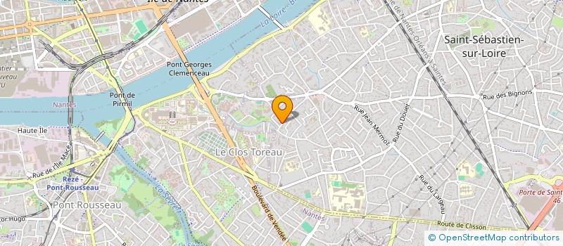 localisation de l'entreprise MADAME MARION GOUIN  SAINT-SEBASTIEN-SUR-LOIRE