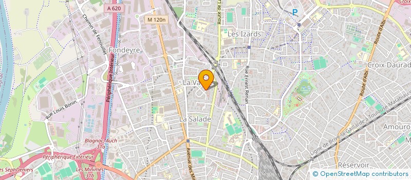 localisation de l'entreprise MADAME MARION GOUINEAU à TOULOUSE