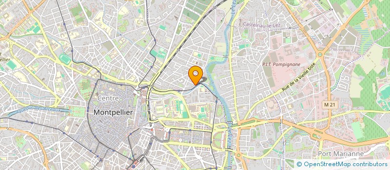 localisation de l'entreprise MADAME MARION GOUNELLE  CLAPIERS