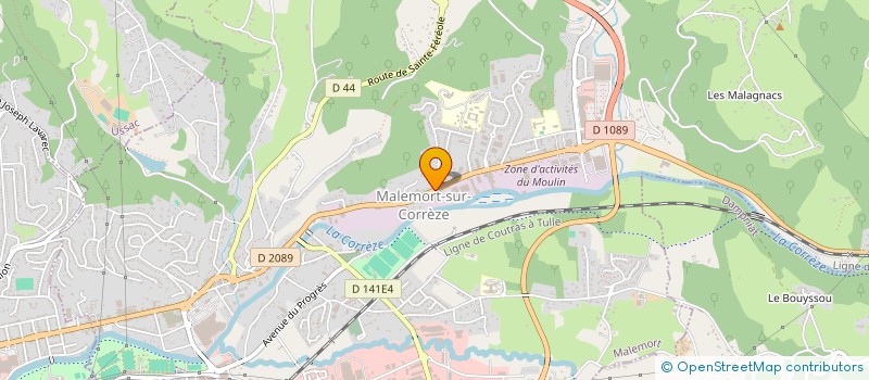 localisation de l'entreprise MADAME MARION GOUNET à MALEMORT