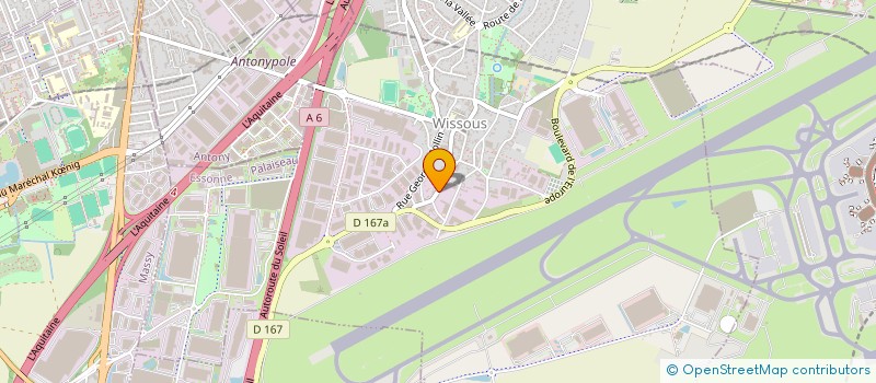 localisation de l'entreprise MADAME MARION GOURIVEAU  WISSOUS