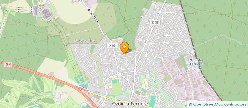 localisation de l'entreprise MADAME MARION GOUTAL à OZOIR-LA-FERRIERE