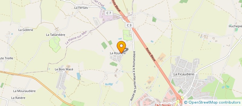 localisation de l'entreprise MADAME MARION GOUY à PORNIC