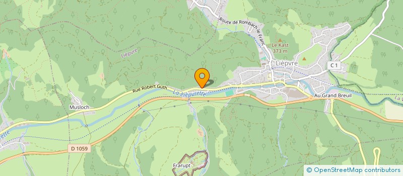 localisation de l'entreprise MADAME MARION GRANDGEORGE  LIEPVRE