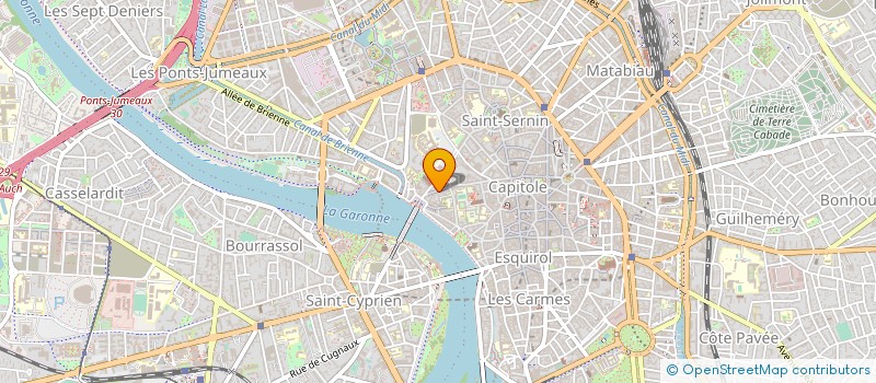 localisation de l'entreprise MADAME MARION GRANGE à TOULOUSE