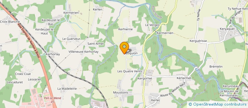 localisation de l'entreprise MADAME MARION GRELIER  GESTEL