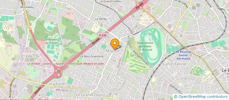 localisation de l'entreprise MADAME MARION GRELLETY  EYSINES