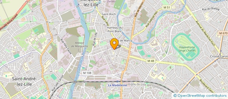 localisation de l'entreprise MADAME MARION GREMIAUX  SAINT-OMER