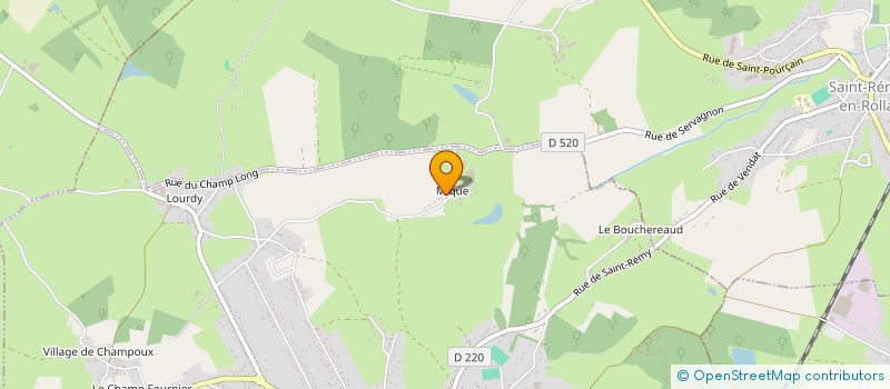 localisation de l'entreprise MADAME MARION GRIFFET  VENDAT