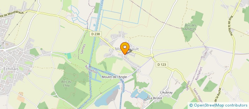 localisation de l'entreprise MADAME MARION GROSPEAUD  TRIZAY