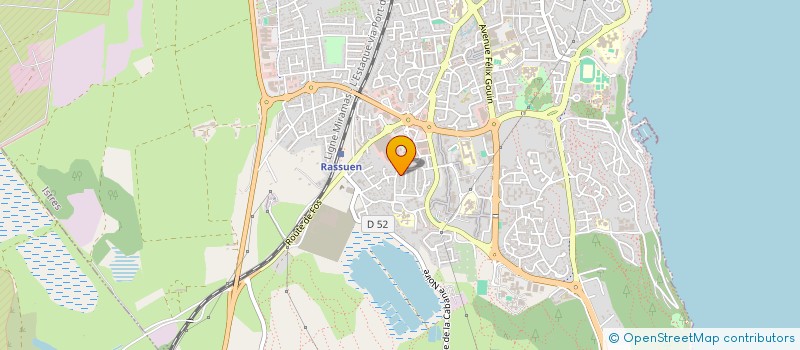 localisation de l'entreprise MADAME MARION GUBBINI à ISTRES