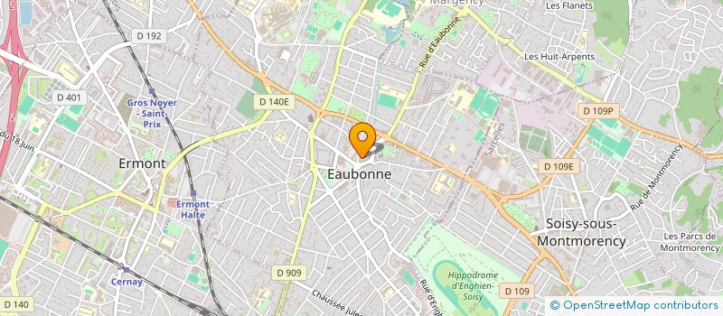 localisation de l'entreprise MADAME MARION GUEDJ à EAUBONNE