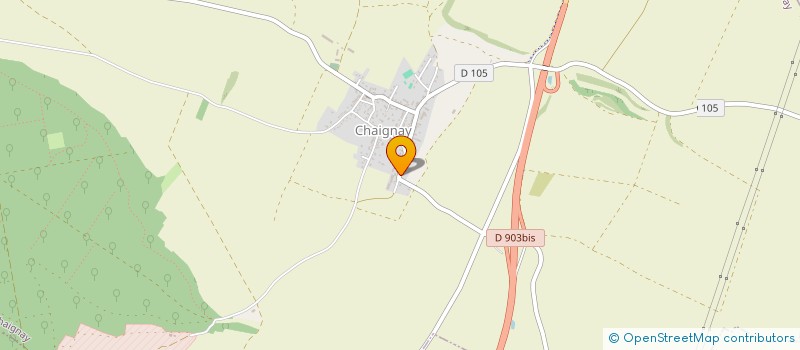localisation de l'entreprise MADAME MARION GUELAUD à CHAIGNAY