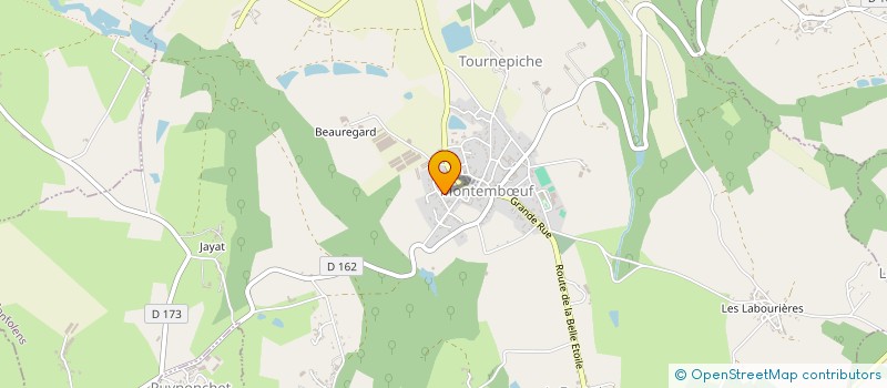 localisation de l'entreprise MADAME MARION GUENAND à MONTEMBŒUF
