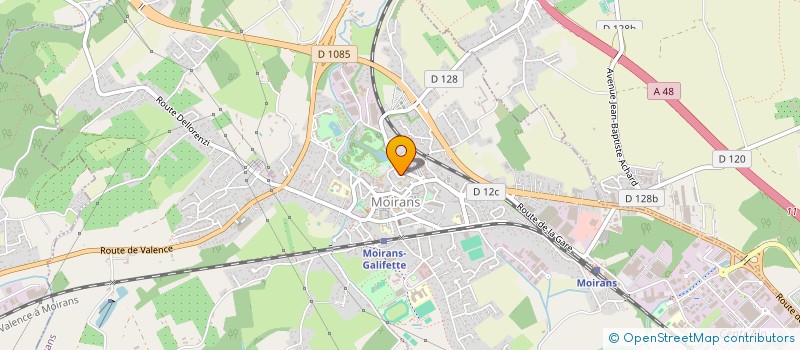 localisation de l'entreprise MADAME MARION GUEYDAN à MOIRANS