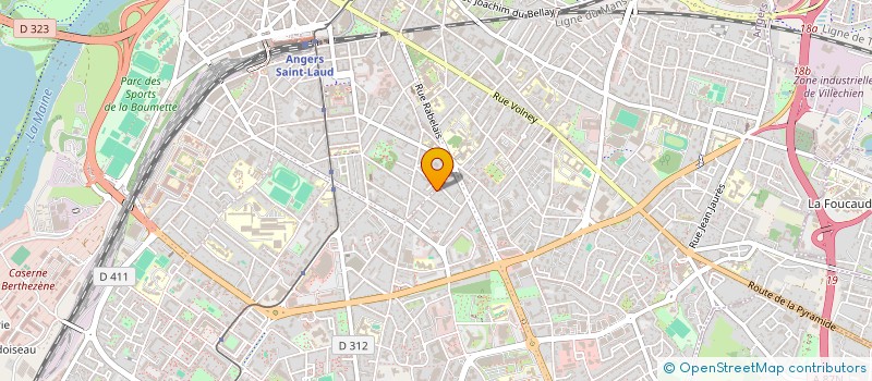 localisation de l'entreprise MADAME MARION GUILLEMET  ANGERS