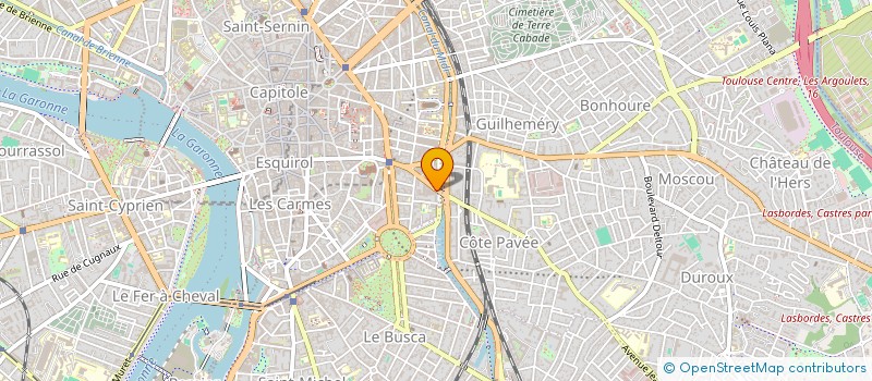 localisation de l'entreprise MADAME MARION GUILLEMET à NANTES