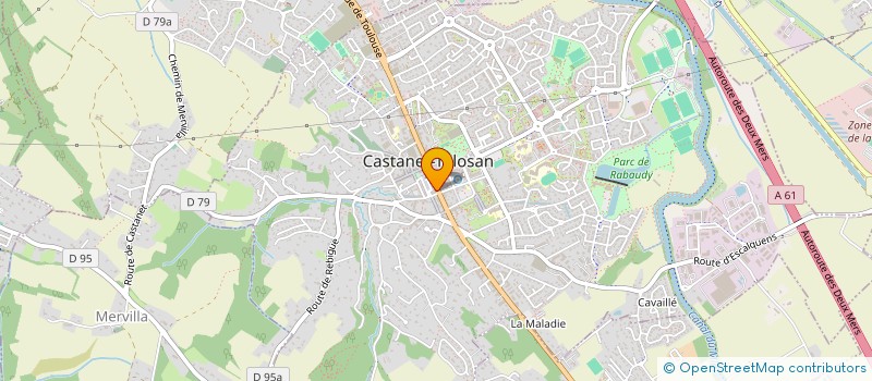 localisation de l'entreprise MADAME MARION GUILLOU à CASTANET-TOLOSAN