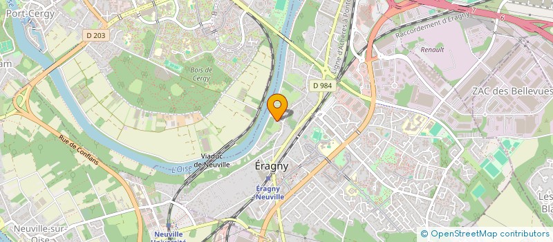 localisation de l'entreprise MADAME MARION GUISLAIN  ERAGNY