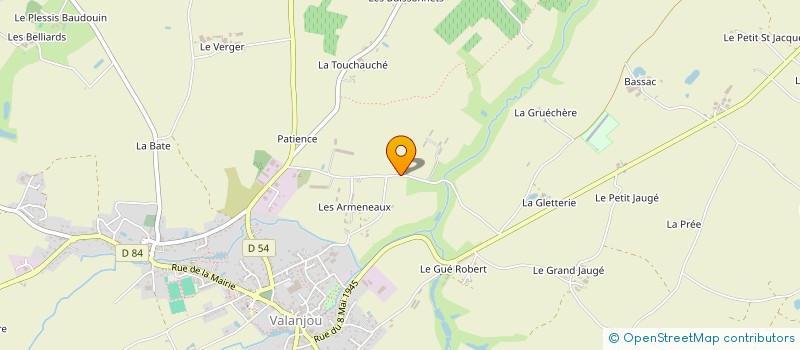 localisation de l'entreprise MADAME MARION HAMELIN  CHEMILLE-EN-ANJOU