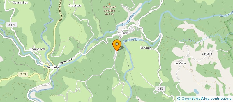 localisation de l'entreprise MADAME MARION HAMZAOUI  BAR