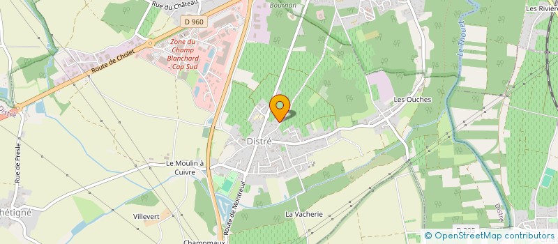 localisation de l'entreprise MADAME MARION HANSEN  DISTRE