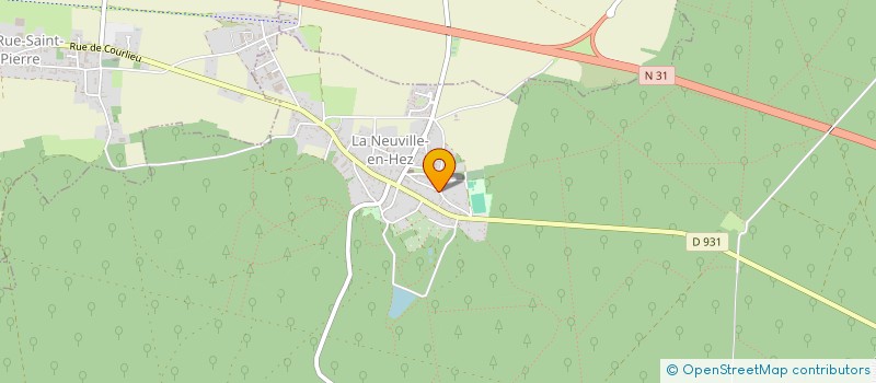 localisation de l'entreprise MADAME MARION HARDYN  LA NEUVILLE-EN-HEZ