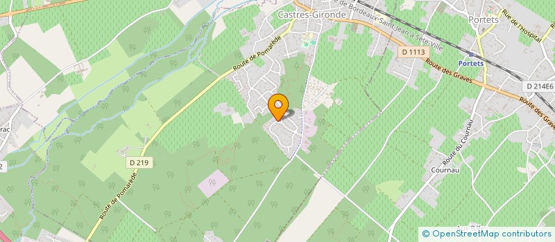 localisation de l'entreprise MADAME MARION HARTE  CASTRES-GIRONDE